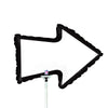 Betallic 14 inch ARROW MINI SHAPE (AIR-FILL ONLY) Foil Balloon 19350-B-U