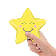 Betallic 14 inch CHUBBY STAR MINI SHAPE (AIR-FILL ONLY) Foil Balloon 19288-B-U