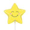 Betallic 14 inch CHUBBY STAR MINI SHAPE (AIR-FILL ONLY) Foil Balloon 19288-B-U