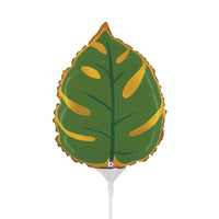 Betallic 14 inch TROPICAL LEAF MINI SHAPE (AIR-FILL ONLY) Foil Balloon 19176-B-U