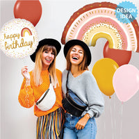 Betallic 18 inch BOHO BIRTHDAY Foil Balloon 26166-B-U