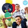 Betallic 18 inch ESTRELLAS DE COLORES DEL DIA DEL PADRE Foil Balloon 26276-B-U