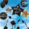 Betallic 18 inch GRADUATION SWIRLS Foil Balloon 26261-B-U