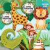 Betallic 18 inch JUNGLE BIRTHDAY Foil Balloon 26206-B-U