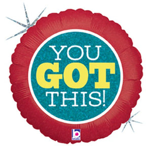 Betallic 18 inch YOU GOT THIS! Foil Balloon 36719-B-U