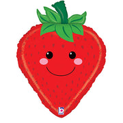 Betallic 26 inch PRODUCE PALS - STRAWBERRY Foil Balloon 35524-B-U