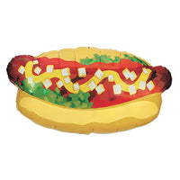 Betallic 32 inch HOTDOG Foil Balloon 15657P-B-P