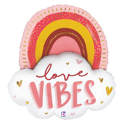 Betallic 35 inch BOHO LOVE VIBES RAINBOW Foil Balloon 25159-B-P