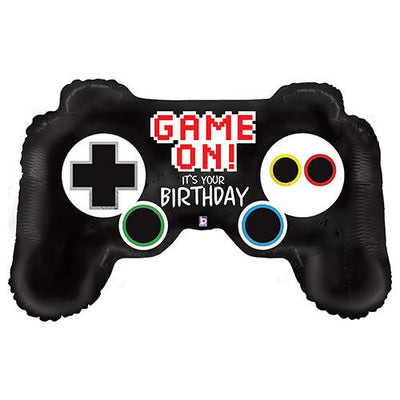 Betallic 36 inch GAME CONTROLLER BIRTHDAY Foil Balloon 35020P-B-P