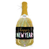 Betallic 36 inch NEW YEAR CHAMPAGNE Foil Balloon 25149-B-P