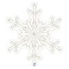 Betallic 38 inch CLEAR SNOWFLAKE Foil Balloon 35737-B-U