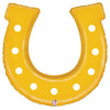 Betallic 38 inch GOLDEN HORSESHOE Foil Balloon 25082P-B-P