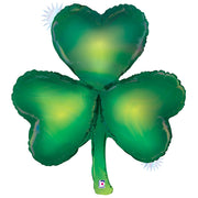 Betallic 38 inch OPAL SHAMROCK Foil Balloon 25081P-B-P