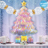 Betallic 39 inch OPAL CHRISTMAS TREE Foil Balloon 25146-B-P