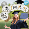 Betallic 40 inch SATIN CONGRATS CONFETTI GRAD Foil Balloon 25177-B-P