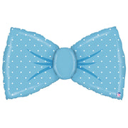 Betallic 42 inch BLUE BOWTIE Foil Balloon 35874-B-P