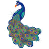 Betallic 42 inch GLITTER PEACOCK Foil Balloon 35900P-B-P