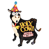 Betallic 42 inch HOLY COW BIRTHDAY Foil Balloon 85439P-B-P