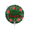 Betallic 9 inch WATERCOLOR CHRISTMAS Foil Balloon 22025-B-U