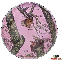 Burton 17 inch PINK MOSSY OAK Foil Balloon 07486-BB-P