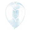 CTI 12 inch ALL-ROUND WEDDING WISHES Latex Balloons 950041-C