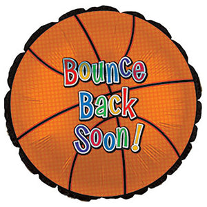 CTI 17 inch BOUNCE BACK SOON Foil Balloon 114570-C-U