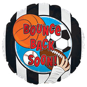 CTI 17 inch BOUNCE BACK SOON SPORTS Foil Balloon 114838-C-U