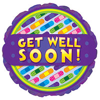 CTI 17 inch GET WELL BANDAGES Foil Balloon 115031-C-U