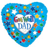 CTI 17 inch GET WELL DAD Foil Balloon 214570-C-U