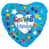 CTI 17 inch GET WELL GRANDPA Foil Balloon 214571-C-U