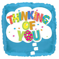 CTI 17 inch THINKING OF YOU PILLOW Foil Balloon 414034-C-U