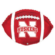 CTI 21 inch NEBRASKA CORNHUSKERS FOOTBALL Foil Balloon 315112HV-C-U