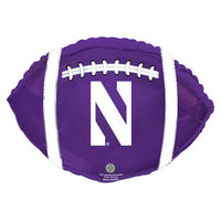 CTI 21 inch NORTHWESTERN UNIVERSITY NW WILDCATS FOOTBALL Foil Balloon 315129HV-C-U