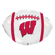 CTI 21 inch UNIVERSITY OF WISCONSIN BADGERS FOOTBALL Foil Balloon 315123HV-C-U