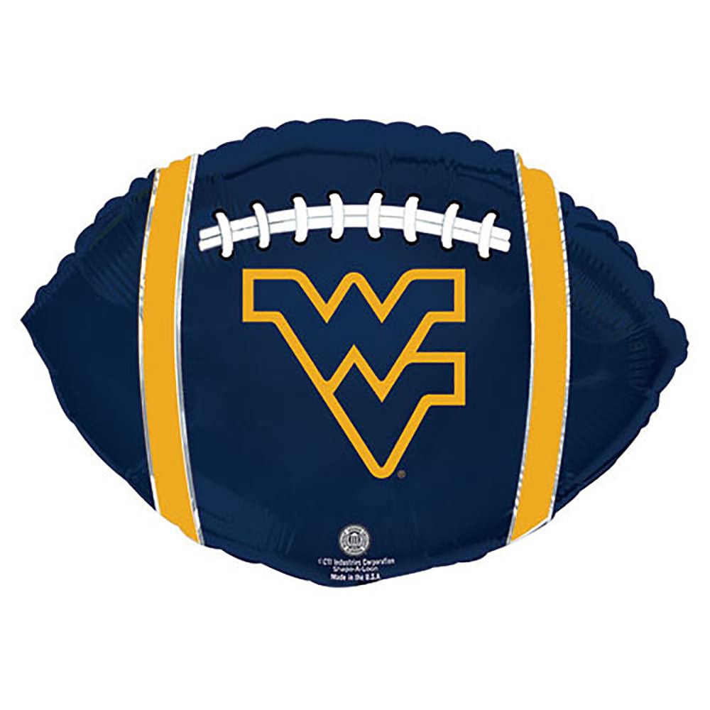 CTI 21 inch WEST VIRGINIA UNIVERSITY MOUNTAINEERS FOOTBALL Foil Balloon 315131HV-C-U