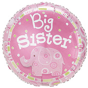 LA Balloons 17 inch BIG SISTER Foil Balloon A6122218-BB-P