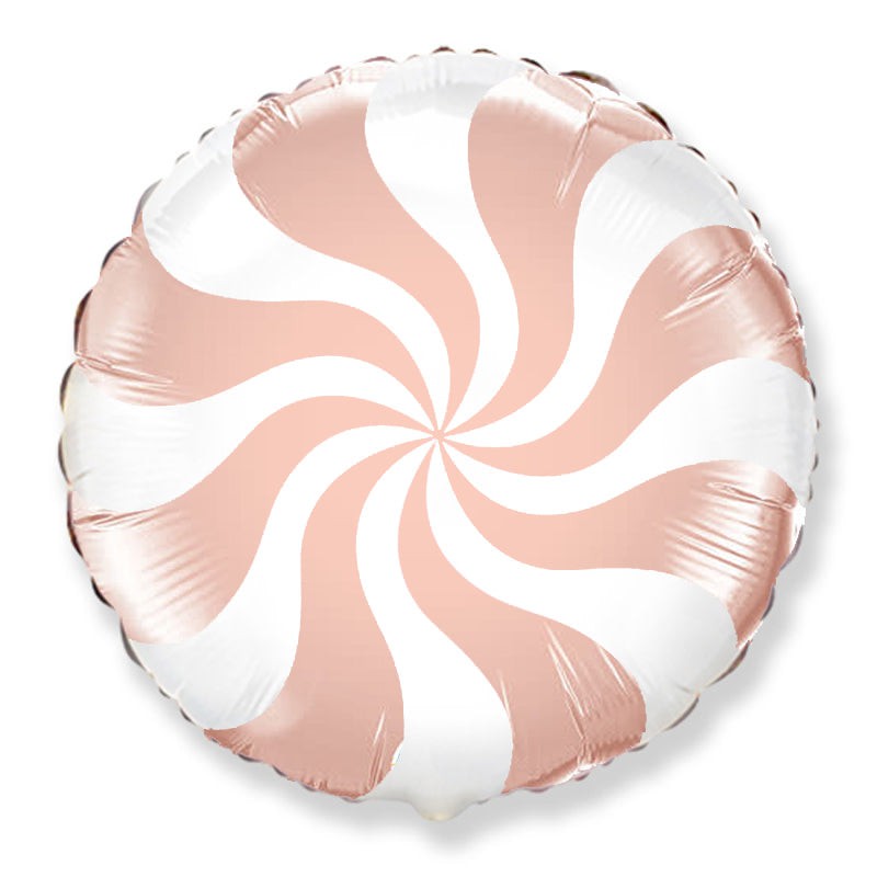 LA Balloons 18 inch CANDY - ROSE GOLD Foil Balloon LAB877-FM