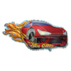 LA Balloons 31 inch HOT CAR - RED Foil Balloon LAB333-FM