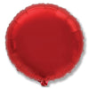 LA Balloons 32 inch CIRCLE - METALLIC RED Foil Balloon LAB417-FM