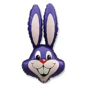 LA Balloons 35 inch RABBIT - PURPLE Foil Balloon LAB342-FM