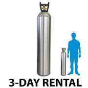 LA Balloons RENTAL - 110 CU. FT. CYLINDER Helium Rentals RENT110