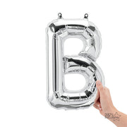 Northstar 16 inch LETTER B - NORTHSTAR - SILVER (AIR-FILL ONLY) Foil Balloon 00480-01-N-P