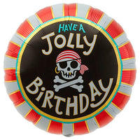 Northstar 18 inch JOLLY BIRTHDAY Foil Balloon 00601-01-N-P