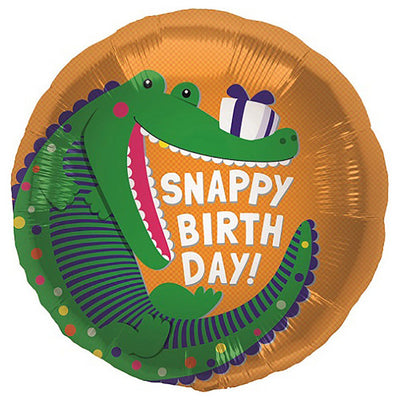 Northstar 18 inch SNAPPY BIRTHDAY Foil Balloon 00847-01-N-P