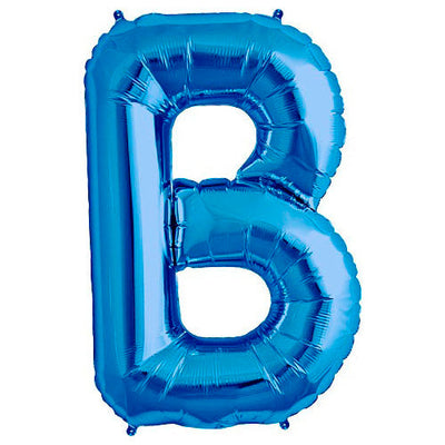 Northstar 34 inch LETTER B - NORTHSTAR - BLUE Foil Balloon 00275-275-N-P