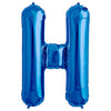 Northstar 34 inch LETTER H - NORTHSTAR - BLUE Foil Balloon 00281-281-N-P