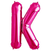 Northstar 34 inch LETTER K - NORTHSTAR - MAGENTA Foil Balloon 00180-180-N-P