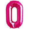 Northstar 34 inch LETTER O - NORTHSTAR - MAGENTA Foil Balloon 00184-184-N-P