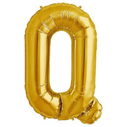 Northstar 34 inch LETTER Q - NORTHSTAR - GOLD Foil Balloon 00264-264-N-P