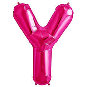 Northstar 34 inch LETTER Y - NORTHSTAR - MAGENTA Foil Balloon 00194-194-N-P